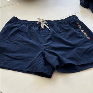 Navy Athletic Men's Shorts